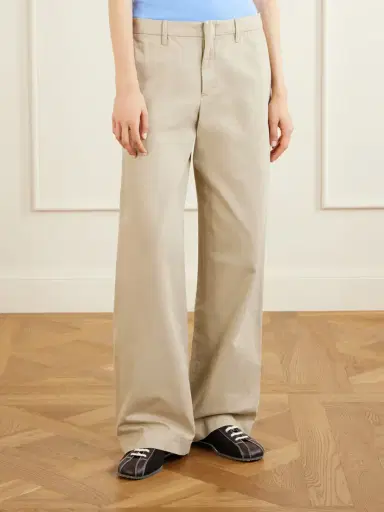 STILL HERE Cotton Wide-leg Pants | Thumbnail 3 STILL HERE Cotton Wide-leg Pants | Thumbnail 3