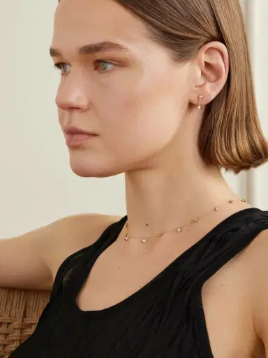 Sophie Bille Brahe Lou Diamant 18-karat Recycled Gold Diamond Earrings | Thumbnail 2 Sophie Bille Brahe Lou Diamant 18-karat Recycled Gold Diamond Earrings | Thumbnail 2