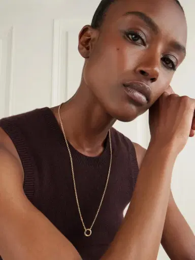 Foundrae Belcher Open Small 18-karat Gold Necklace | Thumbnail 2 Foundrae Belcher Open Small 18-karat Gold Necklace | Thumbnail 2