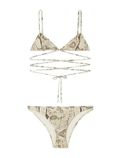 Gucci Snake-print Bikini | Thumbnail 1 Gucci Snake-print Bikini | Thumbnail 1
