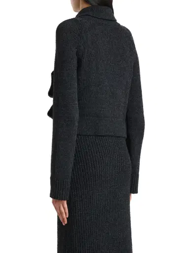 Khaite Lorrai Cotton-Silk Cardigan | Thumbnail 4 Khaite Lorrai Cotton-Silk Cardigan | Thumbnail 4