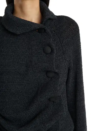 Khaite Lorrai Cotton-Silk Cardigan | Thumbnail 5 Khaite Lorrai Cotton-Silk Cardigan | Thumbnail 5