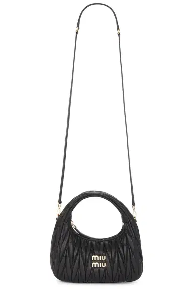 Miu Miu Wander Hobo Bag | Thumbnail 1 Miu Miu Wander Hobo Bag | Thumbnail 1
