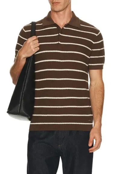 SIMKHAI Calum Short Sleeve Polo | Thumbnail 1 SIMKHAI Calum Short Sleeve Polo | Thumbnail 1
