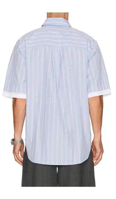 SIMKHAI Steven Double Layer Shirt | Thumbnail 7 SIMKHAI Steven Double Layer Shirt | Thumbnail 7