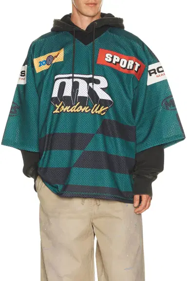 Martine Rose Oversized Hockey Jersey | Thumbnail 1 Martine Rose Oversized Hockey Jersey | Thumbnail 1