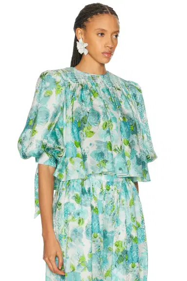 Chloe Puffed Blouse | Thumbnail 2 Chloe Puffed Blouse | Thumbnail 2
