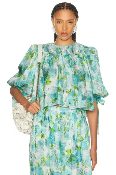 Chloe Puffed Blouse | Thumbnail 1 Chloe Puffed Blouse | Thumbnail 1