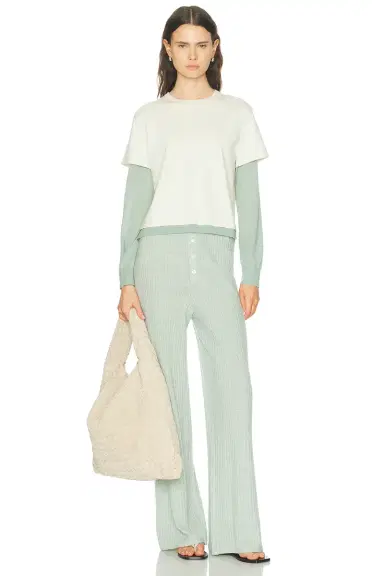 Guest In Residence Rib Everywear Pant | Thumbnail 5 Guest In Residence Rib Everywear Pant | Thumbnail 5