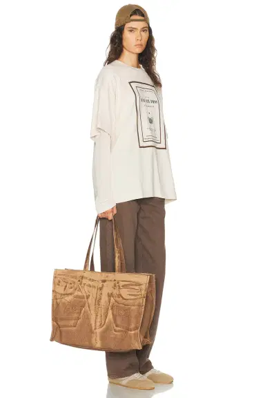Acne Studios Logo Shopper Bag | Thumbnail 2 Acne Studios Logo Shopper Bag | Thumbnail 2