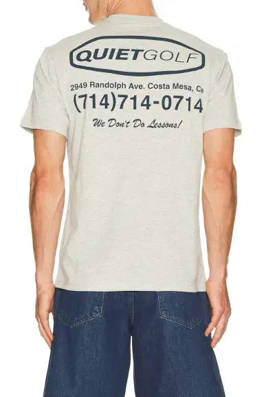 Quiet Golf Pro Shop T-Shirt | Thumbnail 1 Quiet Golf Pro Shop T-Shirt | Thumbnail 1