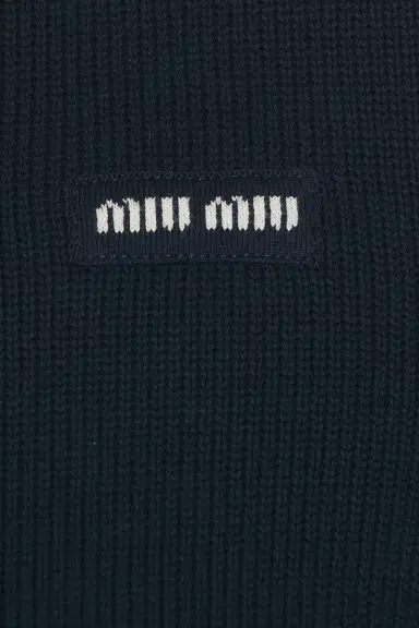 Miu Miu Cotton F.7 Cardigan | Thumbnail 5 Miu Miu Cotton F.7 Cardigan | Thumbnail 5
