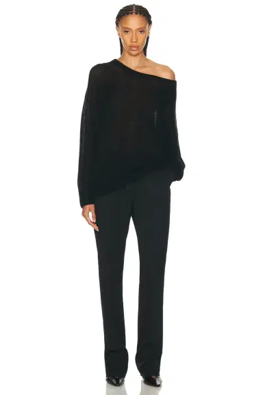 Balenciaga Boxy Foil Jumper | Thumbnail 4 Balenciaga Boxy Foil Jumper | Thumbnail 4