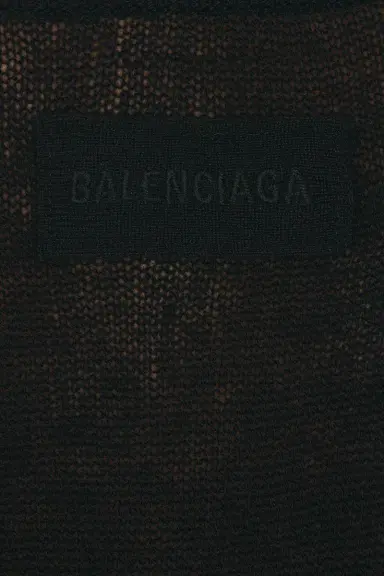 Balenciaga Boxy Foil Jumper | Thumbnail 5 Balenciaga Boxy Foil Jumper | Thumbnail 5