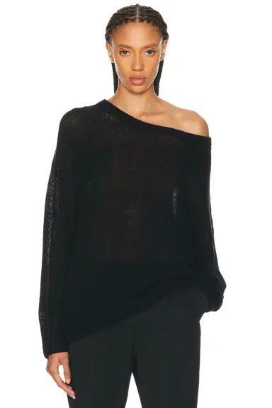 Balenciaga Boxy Foil Jumper | Thumbnail 1 Balenciaga Boxy Foil Jumper | Thumbnail 1