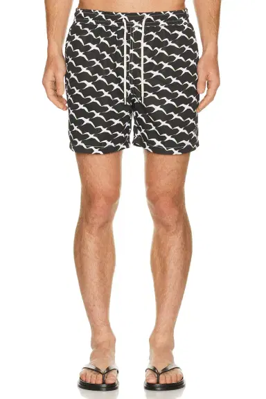 Arrels Barcelona Birds x Clara Arnus Classic Swim Shorts | Thumbnail 1 Arrels Barcelona Birds x Clara Arnus Classic Swim Shorts | Thumbnail 1