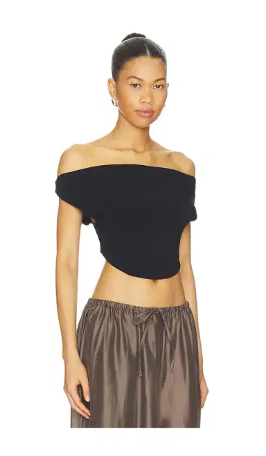Indah Maha Solid Cowl Neck Vest Top | Thumbnail 2 Indah Maha Solid Cowl Neck Vest Top | Thumbnail 2