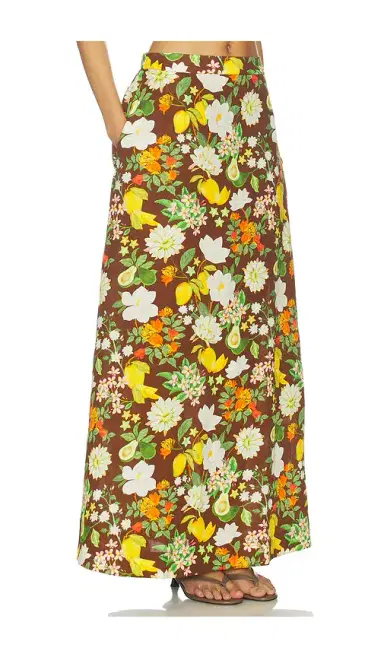 VERANDAH Floral Maxi Skirt | Thumbnail 2 VERANDAH Floral Maxi Skirt | Thumbnail 2