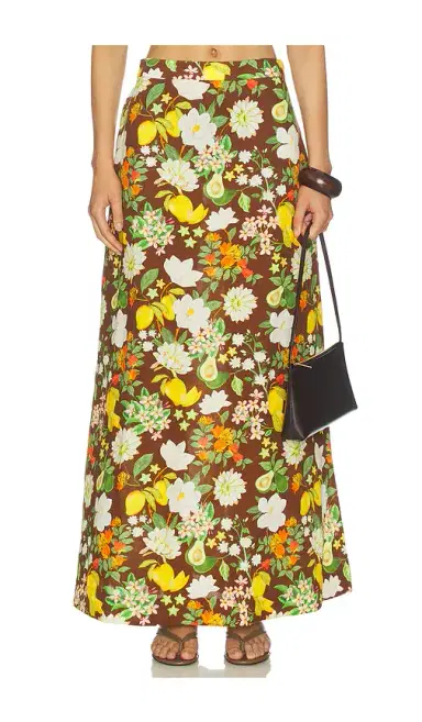 VERANDAH Floral Maxi Skirt | Thumbnail 1 VERANDAH Floral Maxi Skirt | Thumbnail 1