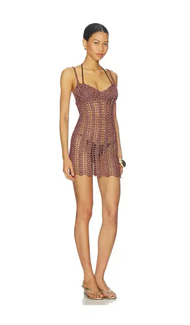 superdown Magnolia Crochet Mini Dress | Thumbnail 2 superdown Magnolia Crochet Mini Dress | Thumbnail 2
