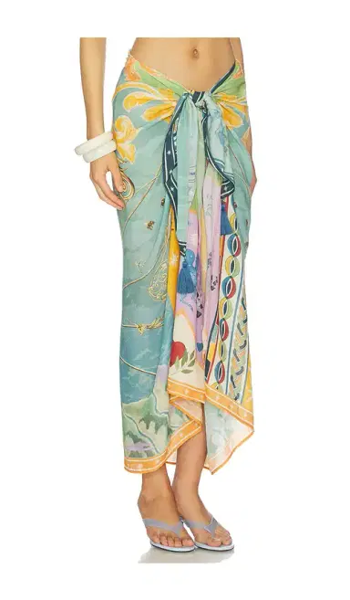 Agua Bendita Marine Solstice Sarong | Thumbnail 2 Agua Bendita Marine Solstice Sarong | Thumbnail 2