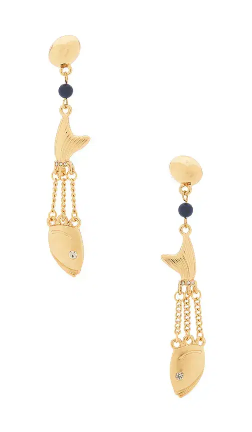 Fish Chain Earrings Fish Chain Earrings