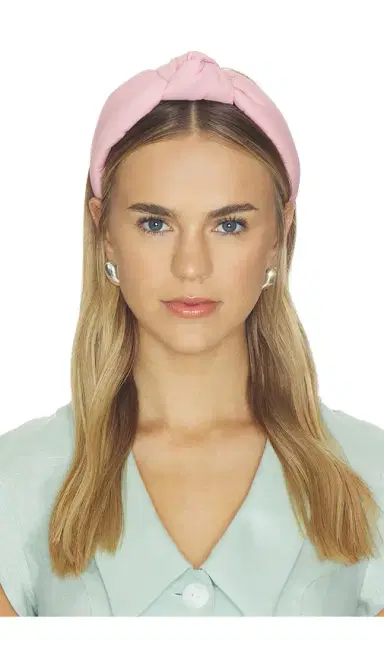 Lele Sadoughi Twill Knotted Headband | Thumbnail 1 Lele Sadoughi Twill Knotted Headband | Thumbnail 1