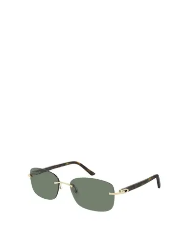 Cartier Men's Rimless Metal Rectangle Sunglasses | Thumbnail 1 Cartier Men's Rimless Metal Rectangle Sunglasses | Thumbnail 1