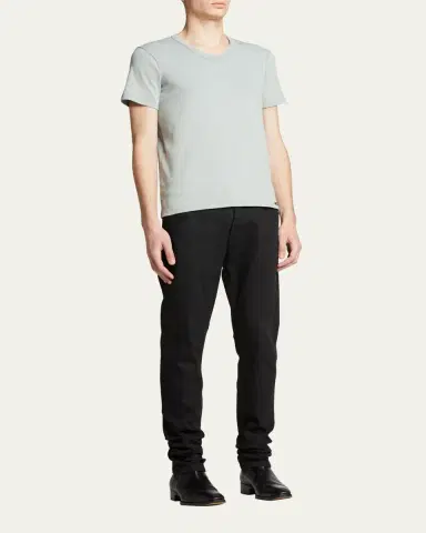TOM FORD Men's Cotton Stretch Jersey T-shirt | Thumbnail 6 TOM FORD Men's Cotton Stretch Jersey T-shirt | Thumbnail 6