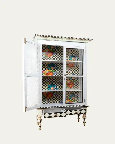 MacKenzie-Childs Flower Market Cabinet | Thumbnail 2 MacKenzie-Childs Flower Market Cabinet | Thumbnail 2