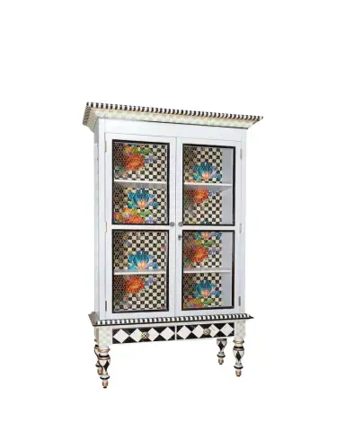 MacKenzie-Childs Flower Market Cabinet | Thumbnail 1 MacKenzie-Childs Flower Market Cabinet | Thumbnail 1