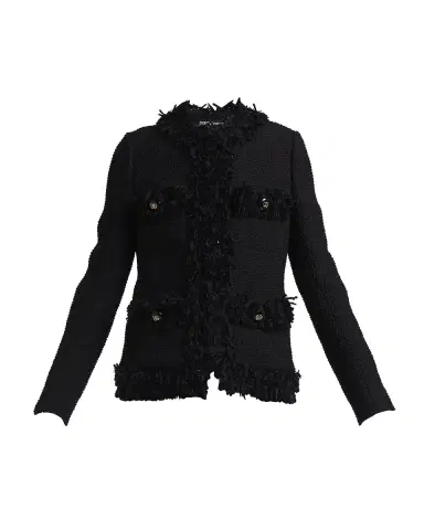 Dolce & Gabbana Paillette Fringe Boucle Jacket | Thumbnail 2 Dolce & Gabbana Paillette Fringe Boucle Jacket | Thumbnail 2