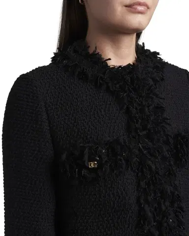 Dolce & Gabbana Paillette Fringe Boucle Jacket | Thumbnail 6 Dolce & Gabbana Paillette Fringe Boucle Jacket | Thumbnail 6