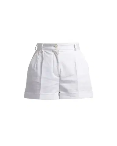 Dolce & Gabbana High-Rise Gabardine Shorts | Thumbnail 1 Dolce & Gabbana High-Rise Gabardine Shorts | Thumbnail 1