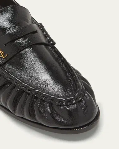 Saint Laurent Men's Le Loafer 15 Cassandre Moccasin Penny Loafers | Thumbnail 5 Saint Laurent Men's Le Loafer 15 Cassandre Moccasin Penny Loafers | Thumbnail 5