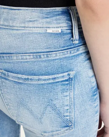 Mother The Insider Crop Step Fray Jeans | Thumbnail 5 Mother The Insider Crop Step Fray Jeans | Thumbnail 5