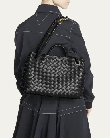 Bottega Veneta Andiamo Medium Top-Handle Bag | Thumbnail 2 Bottega Veneta Andiamo Medium Top-Handle Bag | Thumbnail 2