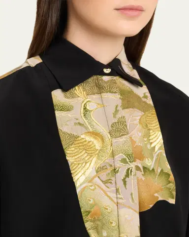 Rianna + Nina One-Of-A-Kind Silk Shirt Blouse | Thumbnail 5 Rianna + Nina One-Of-A-Kind Silk Shirt Blouse | Thumbnail 5
