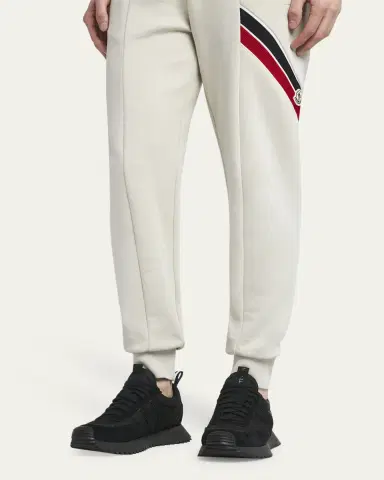 Moncler Men's Pacey Nylon and Suede Runner Sneakers | Thumbnail 2 Moncler Men's Pacey Nylon and Suede Runner Sneakers | Thumbnail 2