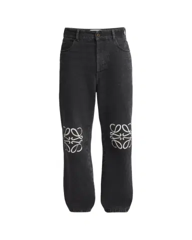 Loewe Men's Anagram Baggy Jeans | Thumbnail 1 Loewe Men's Anagram Baggy Jeans | Thumbnail 1