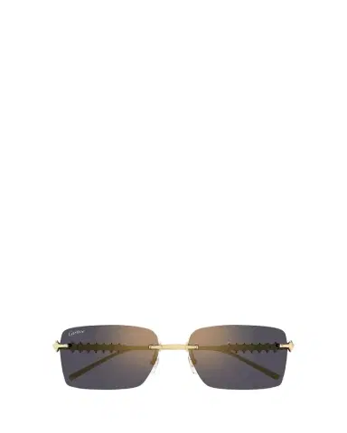 Cartier Rimless Metal Rectangle Sunglasses | Thumbnail 1 Cartier Rimless Metal Rectangle Sunglasses | Thumbnail 1