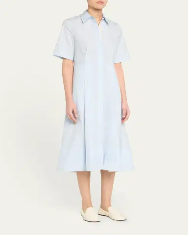 Vince Canvas Tape Shirtdress | Thumbnail 4 Vince Canvas Tape Shirtdress | Thumbnail 4