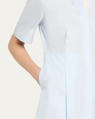 Vince Canvas Tape Shirtdress | Thumbnail 5 Vince Canvas Tape Shirtdress | Thumbnail 5