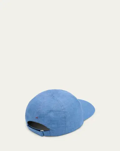 Loro Piana Men's Linen 6-Panel Baseball Hat | Thumbnail 10 Loro Piana Men's Linen 6-Panel Baseball Hat | Thumbnail 10