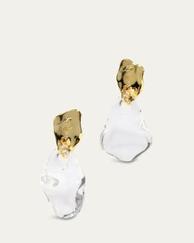 Alexis Bittar Liquid Lucite Wafer Earrings | Thumbnail 3 Alexis Bittar Liquid Lucite Wafer Earrings | Thumbnail 3