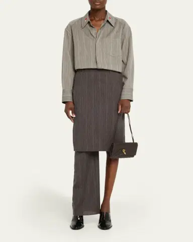 Bottega Veneta Andiamo Leather Pouch Bag | Thumbnail 5 Bottega Veneta Andiamo Leather Pouch Bag | Thumbnail 5