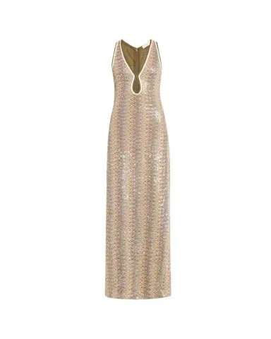 Ramy Brook Lilia Sequined Chevron Maxi Dress | Thumbnail 1 Ramy Brook Lilia Sequined Chevron Maxi Dress | Thumbnail 1