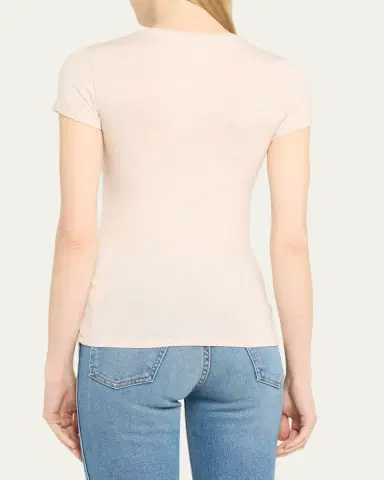 Majestic Filatures Soft Touch Short-Sleeve Crewneck T-Shirt | Thumbnail 3 Majestic Filatures Soft Touch Short-Sleeve Crewneck T-Shirt | Thumbnail 3