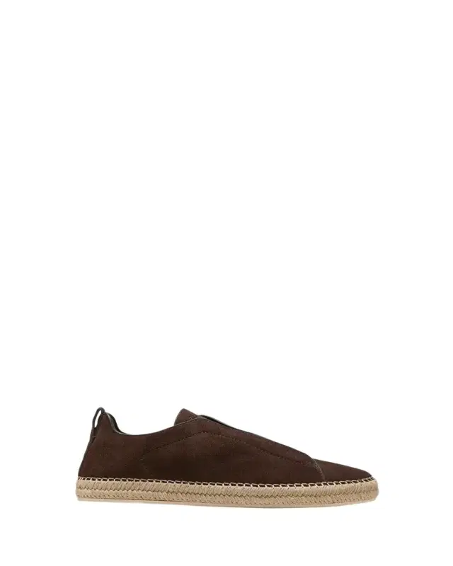 Men's Triple Stitch Suede Espadrille Sneakers Men's Triple Stitch Suede Espadrille Sneakers