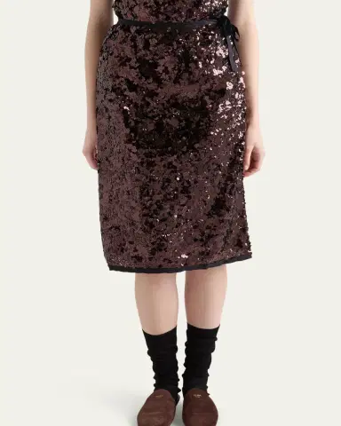 Prada Sequined Midi Skirt | Thumbnail 4 Prada Sequined Midi Skirt | Thumbnail 4